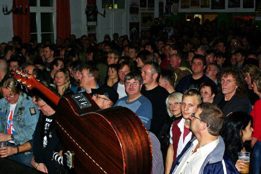 vor dem Konzert