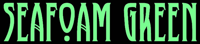 Seafoam Green logo